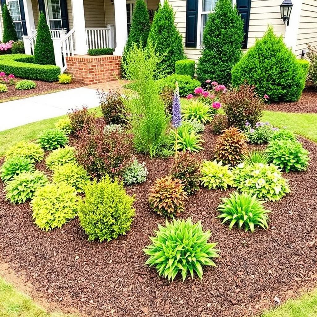 Refined Lowcountry garden refresh detail